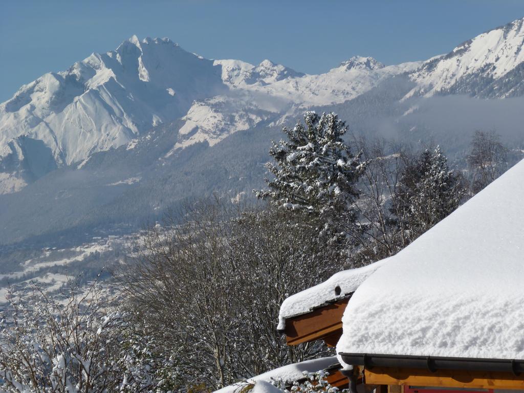 Chalet Des Alpes - Sunset View - Crans-Montana Eksteriør billede