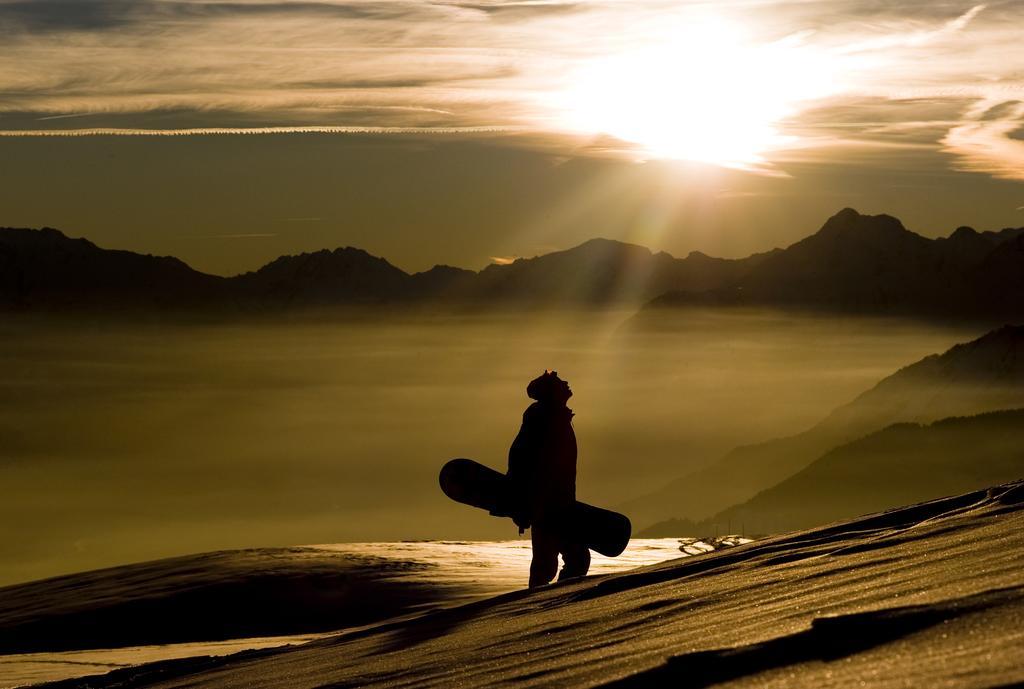 Chalet Des Alpes - Sunset View - Crans-Montana Eksteriør billede
