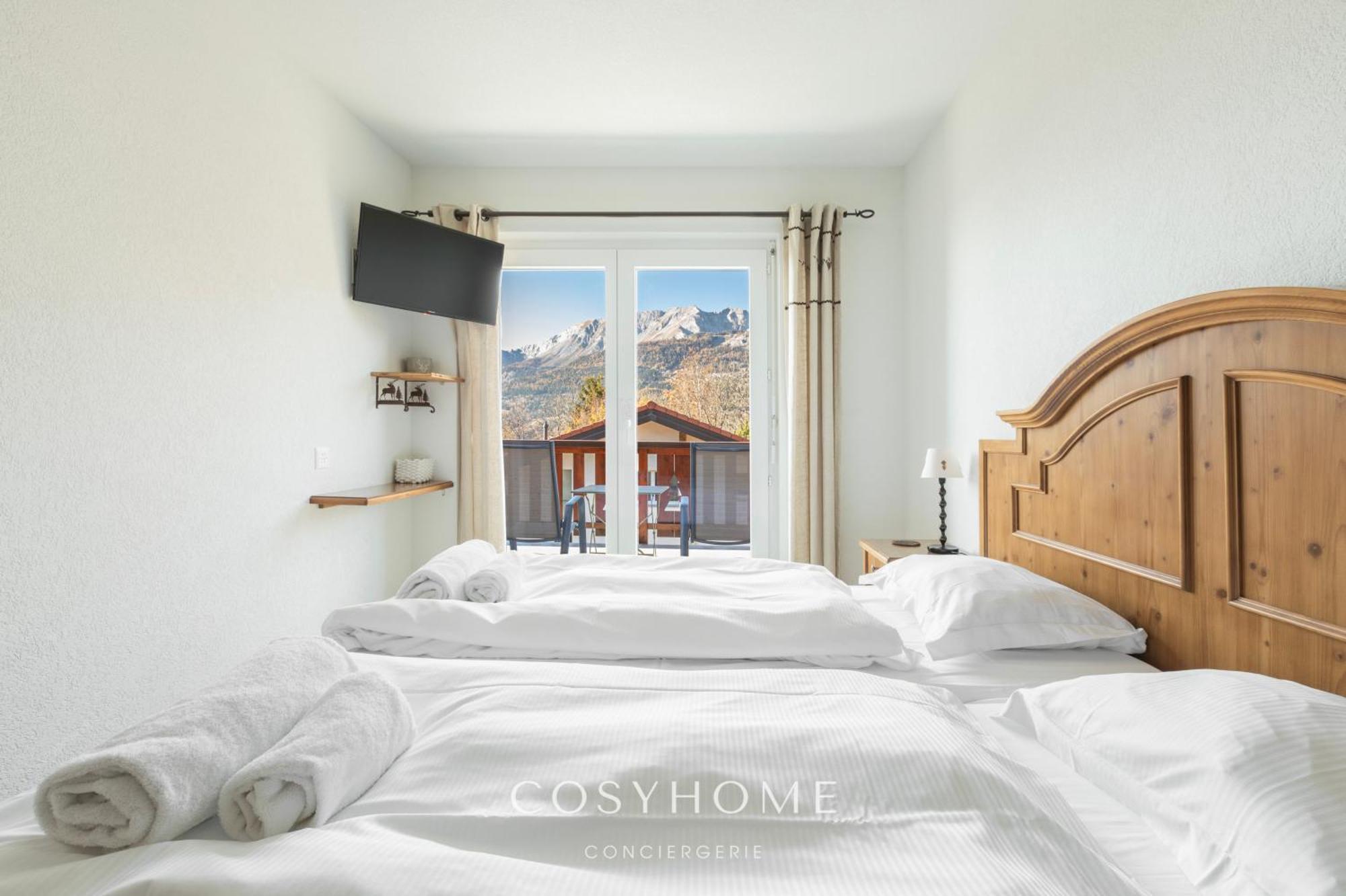 Chalet Des Alpes - Sunset View - Crans-Montana Eksteriør billede