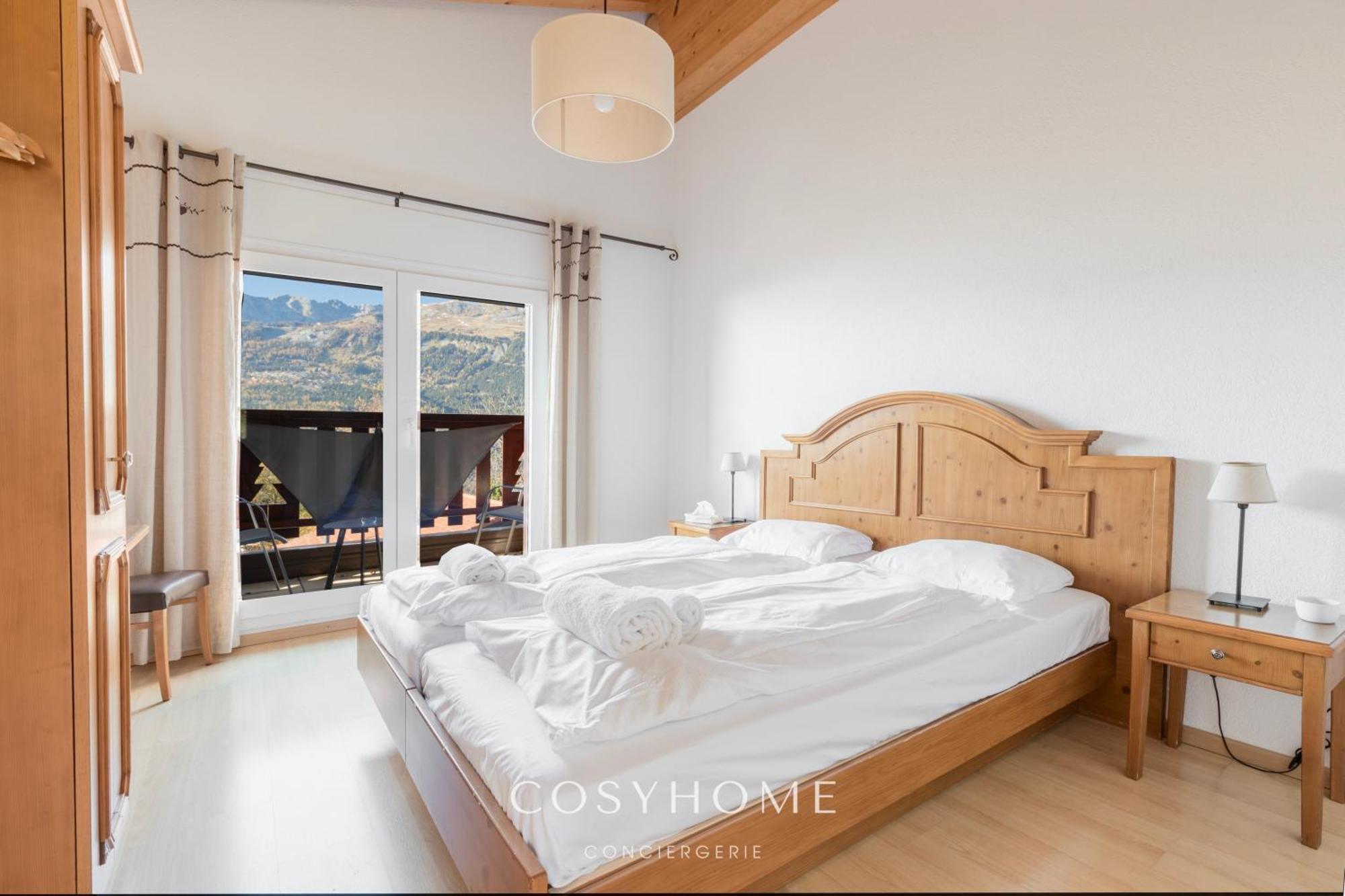 Chalet Des Alpes - Sunset View - Crans-Montana Eksteriør billede